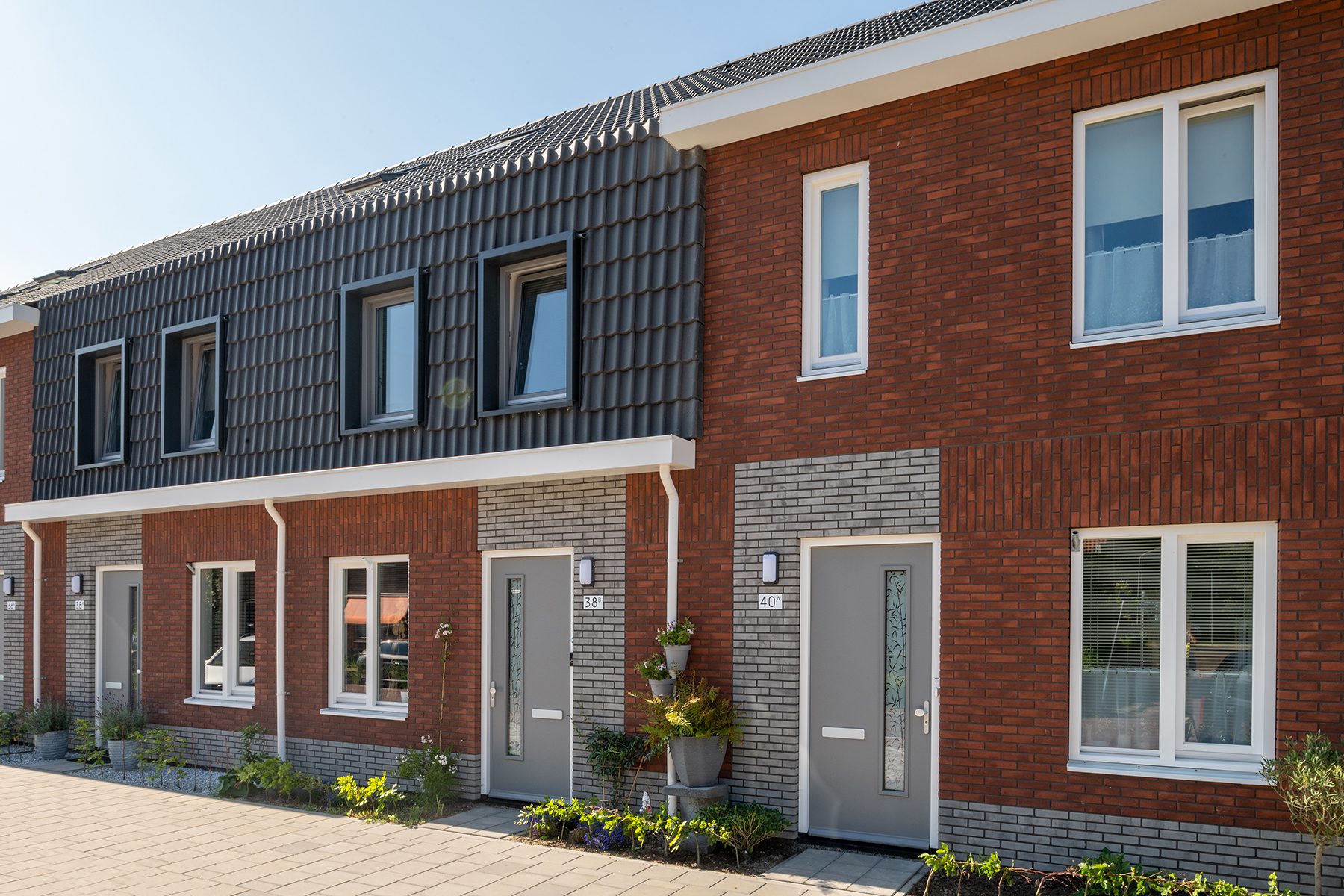 Grondgebonden en gestapelde bouw